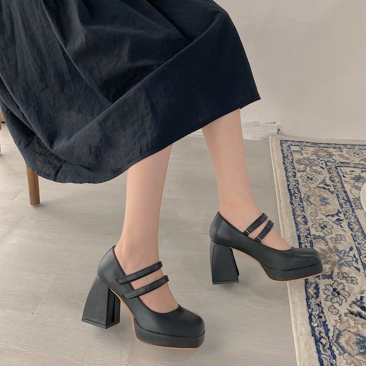 Platform Mary Jane Pumps, picture 3 of 3