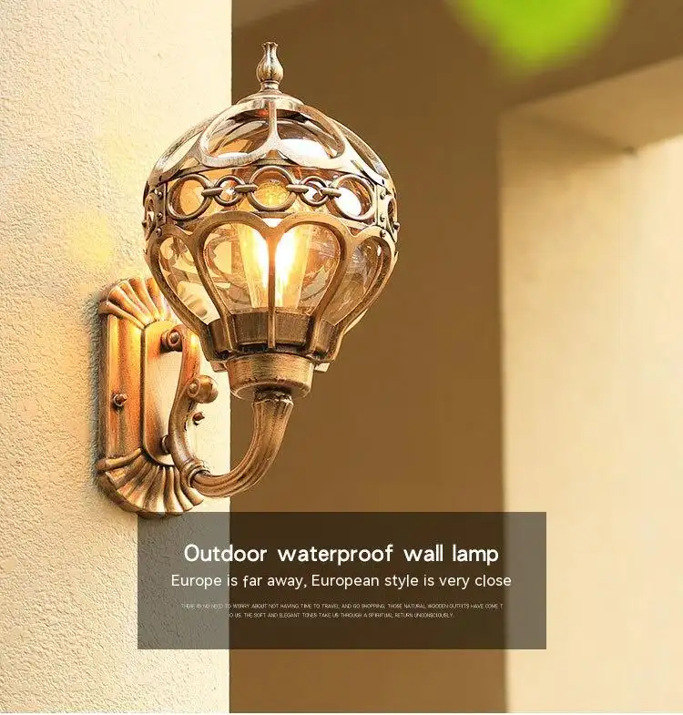 Waterproof Balcony Courtyard Living Room Bedroom Stairs Corridor Aisle Wall Lamp