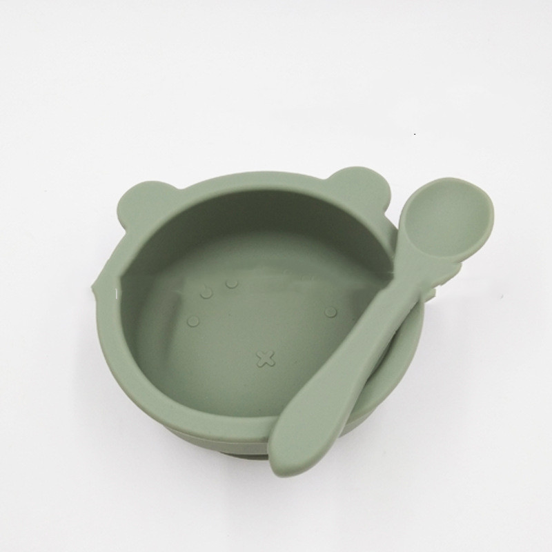 Title 9, Suction Cup Anti-fall Bear Silicone Baby Bowl C...