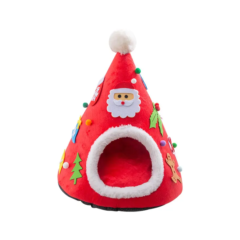 Autumn And Winter Warm Cat Nest Christmas