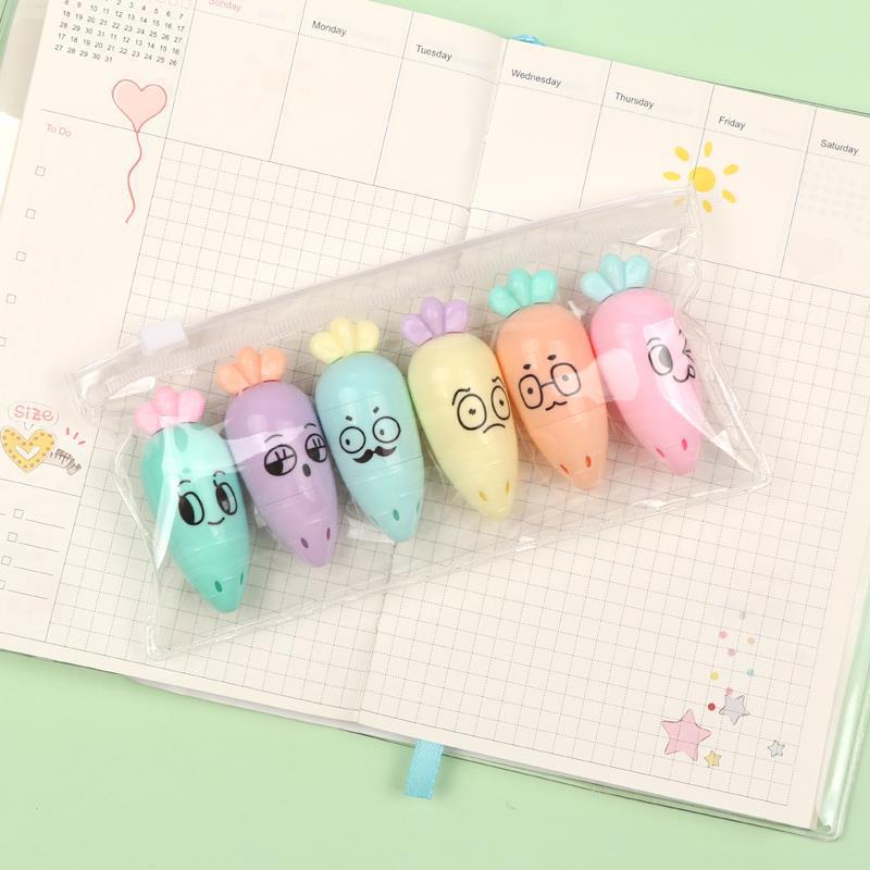 Title 1, Mini Candy Shape Highlighter Student Cute Obliq...