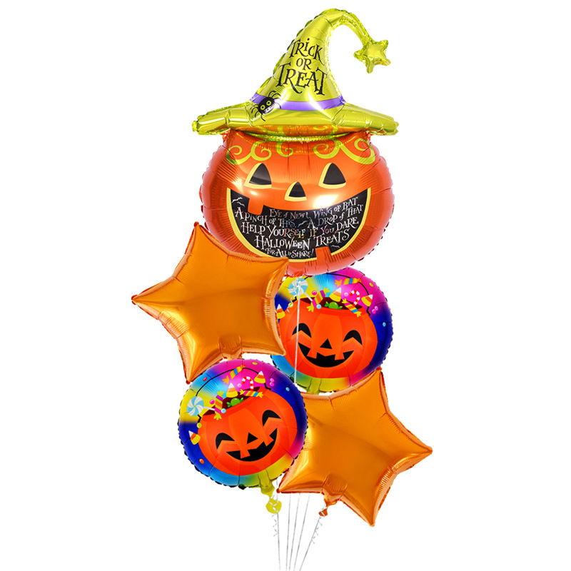 Hat pumpkin head5Piece Set