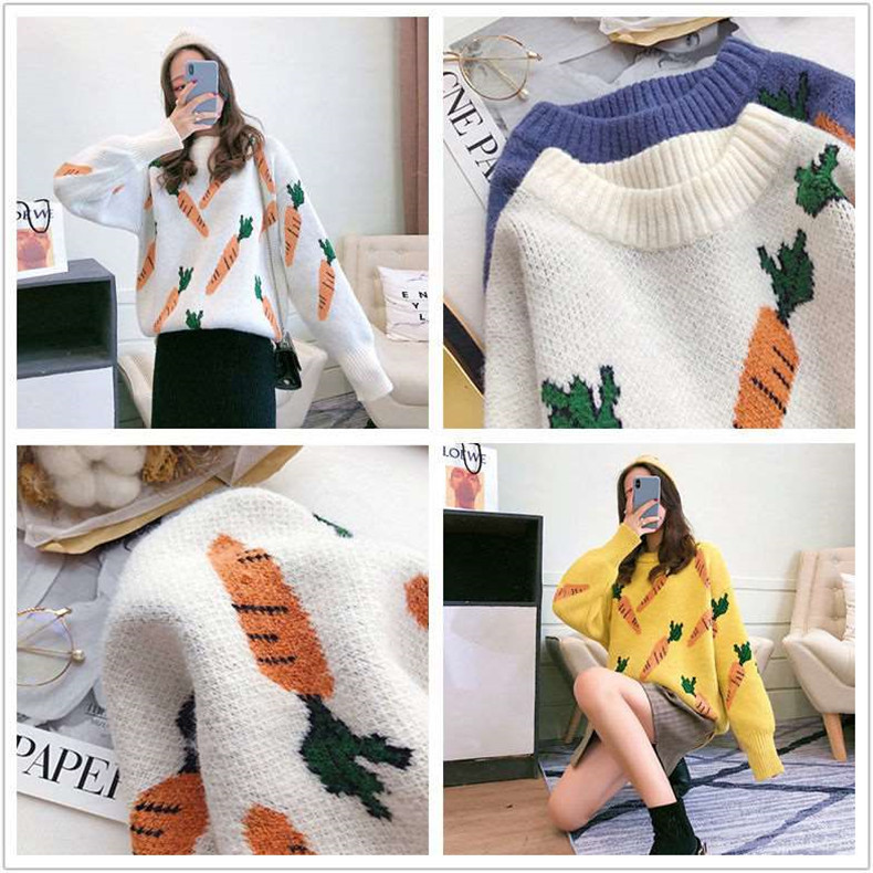 Title 8, Womens Sweater Autumn Winter Outfit Korean Ver...