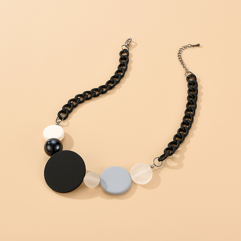 New European And American Cross-border Inlaid Fashion Necklace