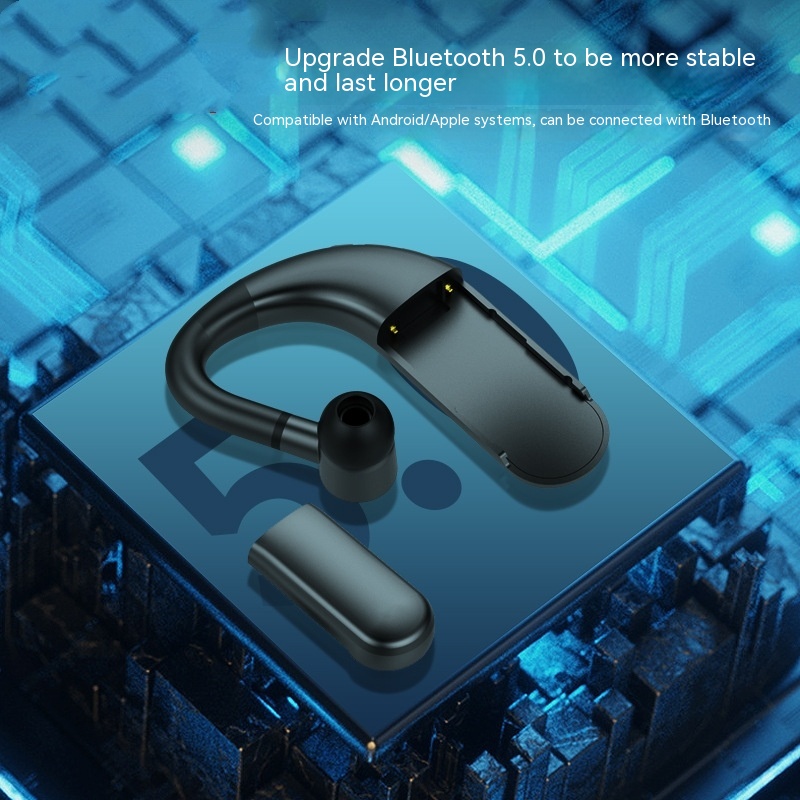 Digital Display Ear Hook Sports Headset - Image 6