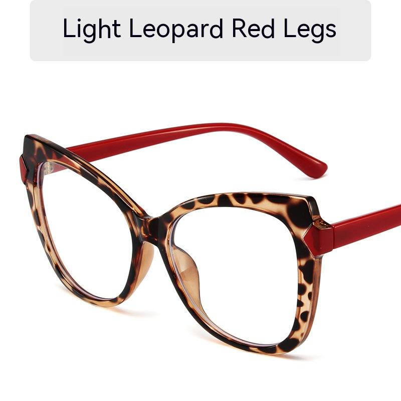 Light Leopard Print Red Legs