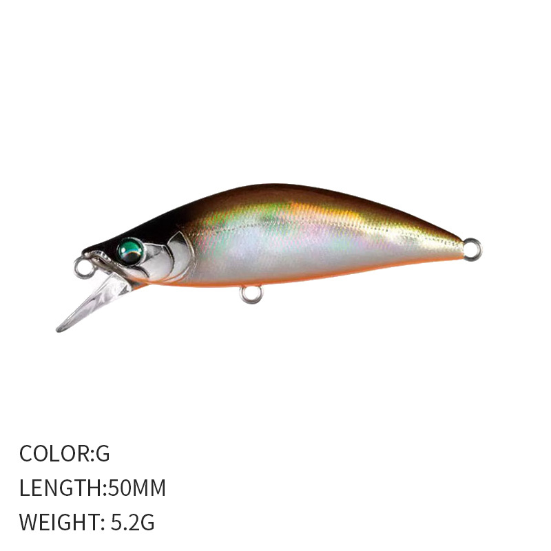 Submerged Long Casting Warped Mouth Bass Mini Microbait - Image 6