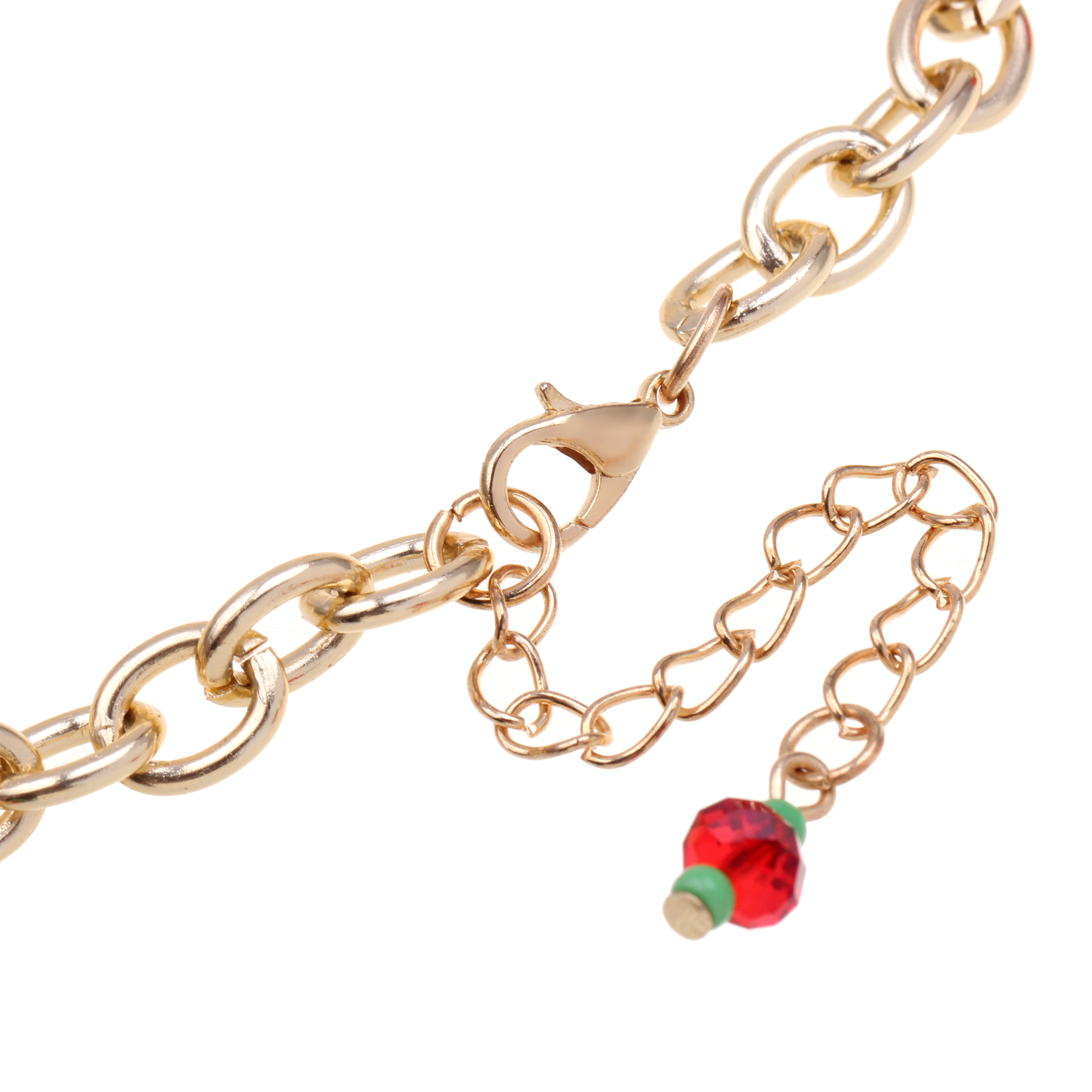 New Santa Claus Bracelet Alloy Dripping Oil Christmas Tree Elk Bracelet Gift