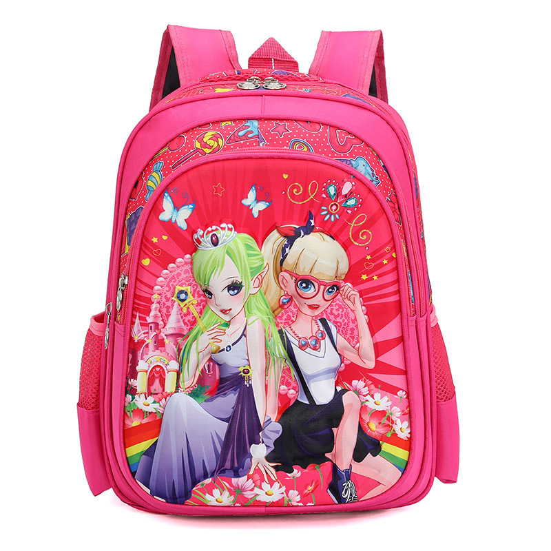 Title 2, Childrens Cartoon Backpack Car Kindergarten Li...