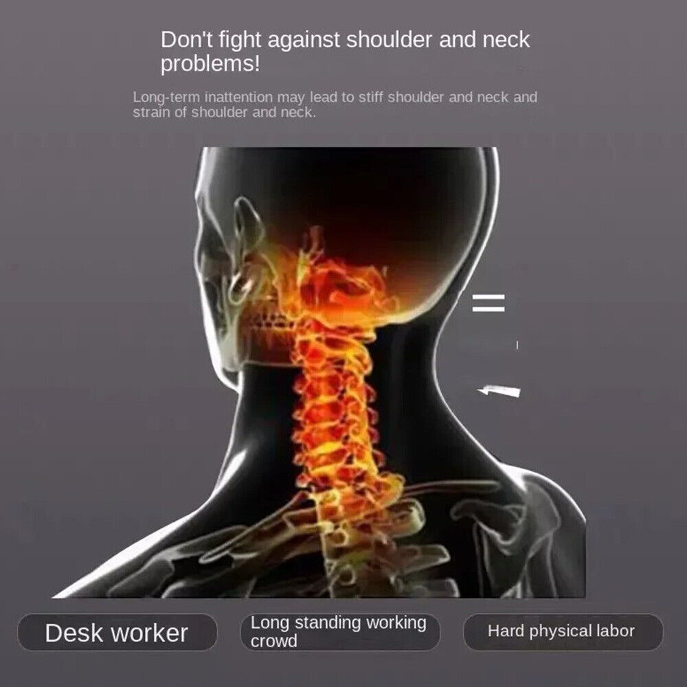 Foam-Pillow Cervical For Neck And Shoulder Pain Ergonomic Orthopedic 9