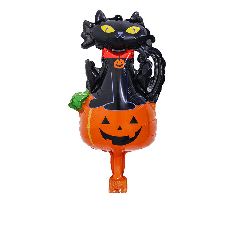 Mini Black Cat Pumpkin