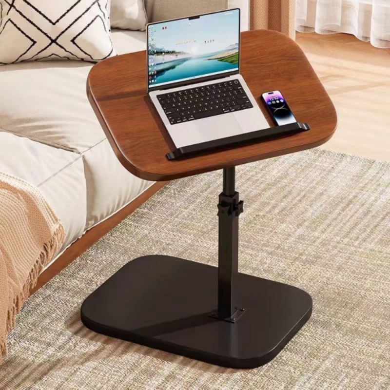 C-Shaped Adjustable Sofa Side End Table Coffee Laptop Table Living Room Bedroom