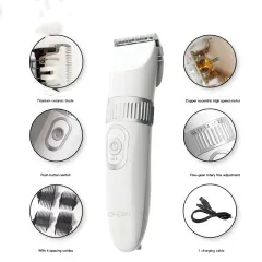 Pet Shaving Device For Cats And Dogs - White - View 1