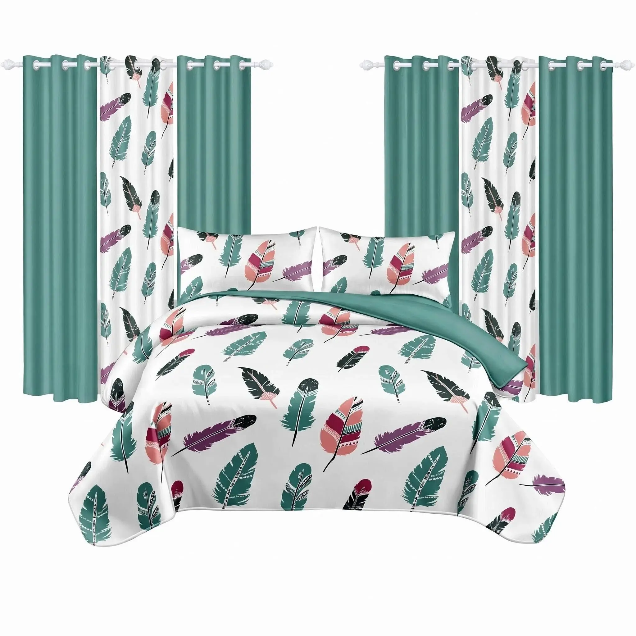 Room In A Bag Quilt And Curtain