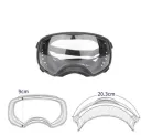 Clear Goggles With Black Frame