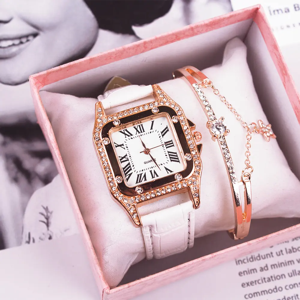 Watch Bracelet Suit Two-piece Set Micro Business Drainage Gift