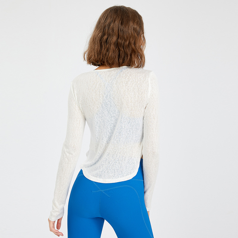 Women's Long-sleeved Yoga Wear Running Casual Slim Slimming