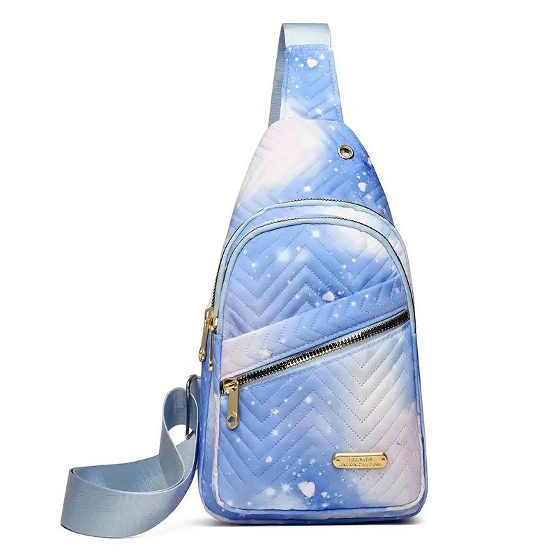 Lightweight Crossbody Sling Bag - Adjustable Strap, Zip Closure, USA Seller!