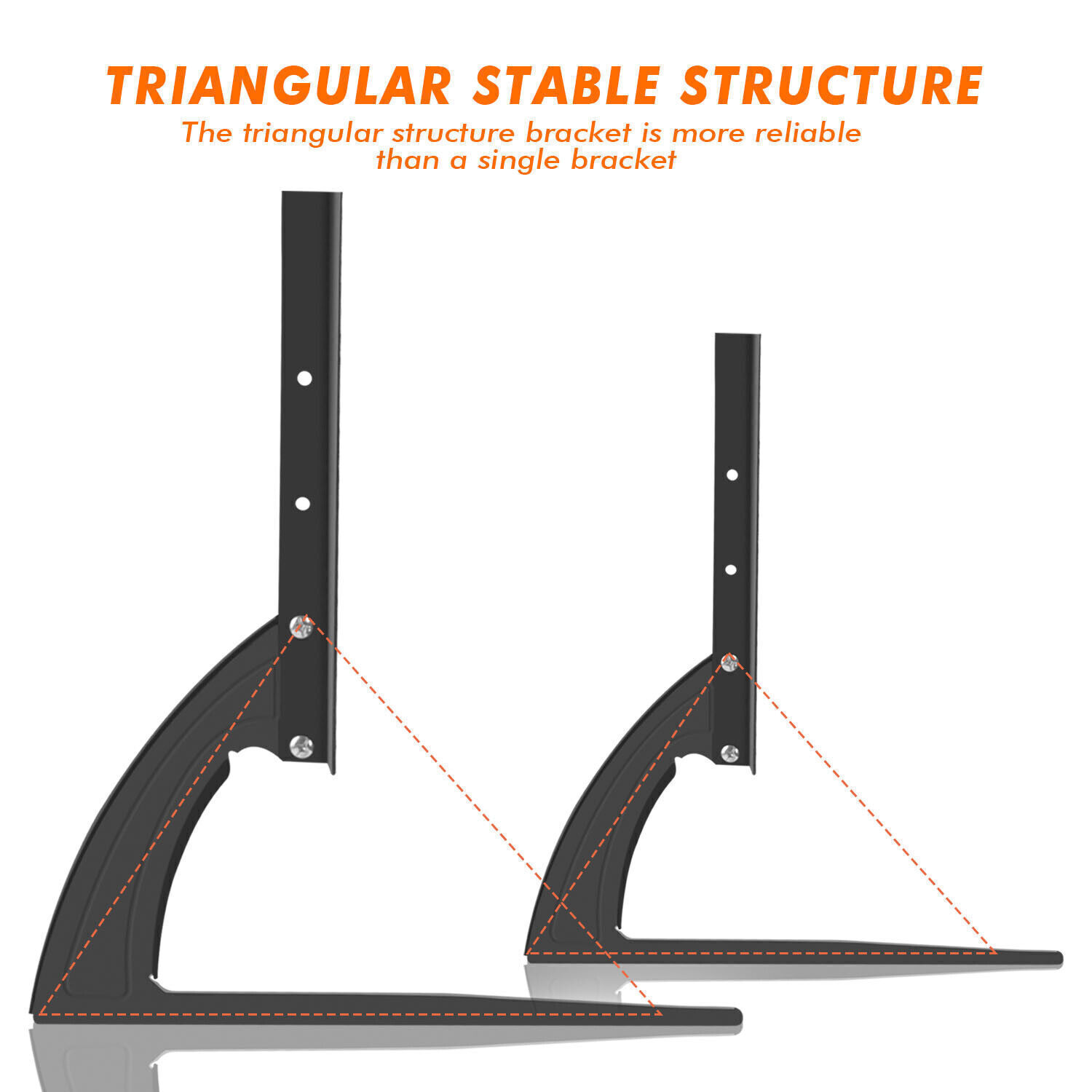 27 -65 Universal Table Top TV Stand Base LCD LED Vesa Pedestal Mount Bracket UK — image 2
