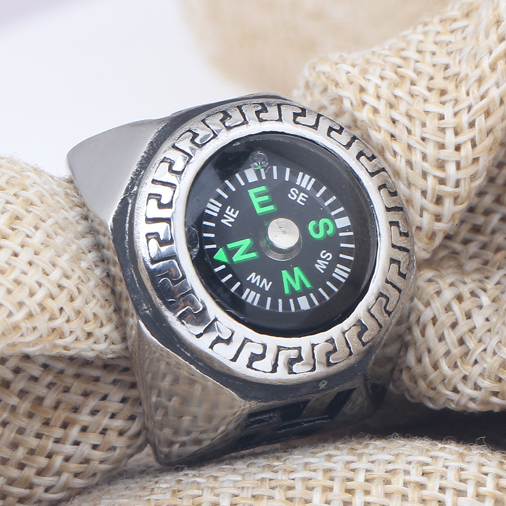 Title 4, Personalized Mens EDC Peripheral Compass Titan...