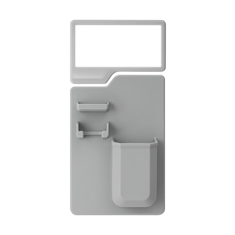 Silicone Mirror with Toothbrush Holder, picture 2 of 6