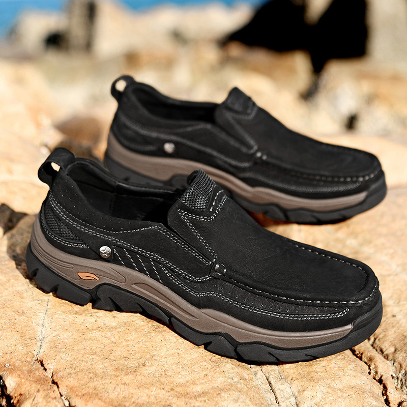 Men's First Layer Leather Fashion Casual Shoes
