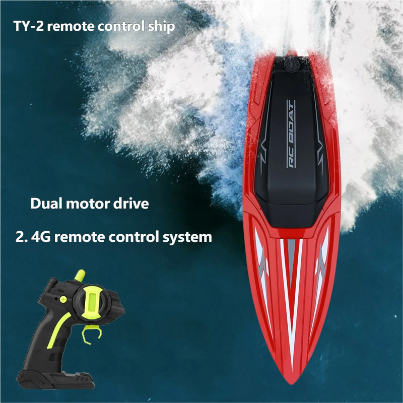 SpeedBoat-TY2 2.4G High-Speed Dual-Motor Remote Control Speedboat
