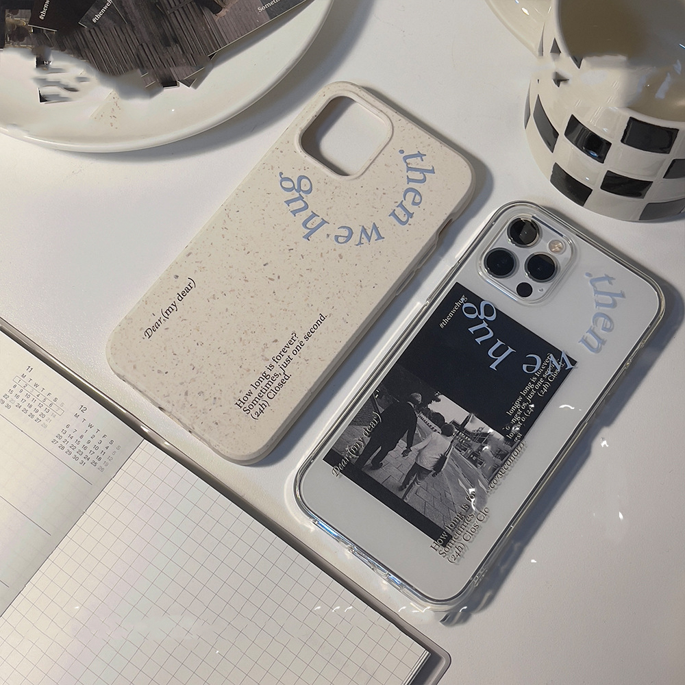 Silicone Mobile Phone Case Simple Art Simple