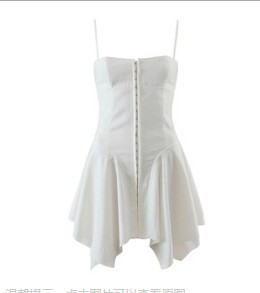 European And American Fashion Waist Pulling Dress