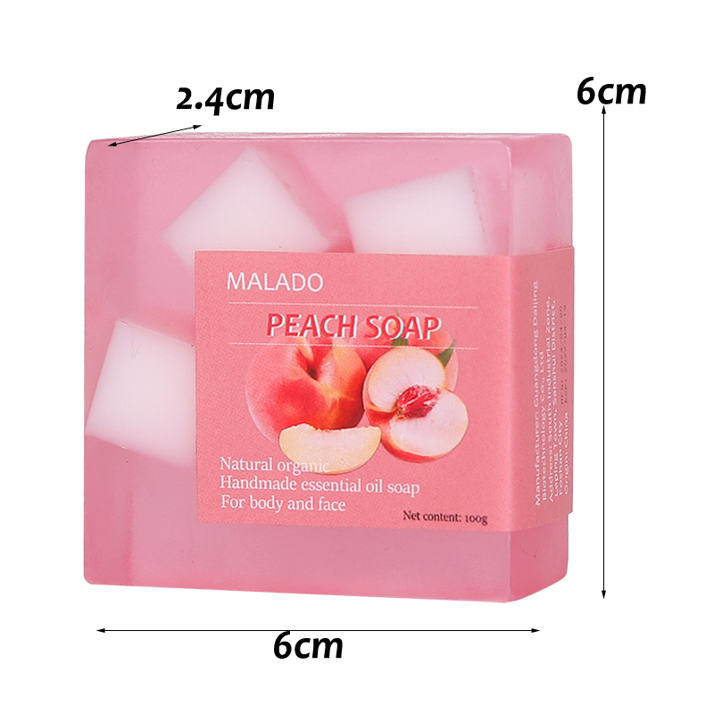 Peach Chunk Fruit Soap — foto 3