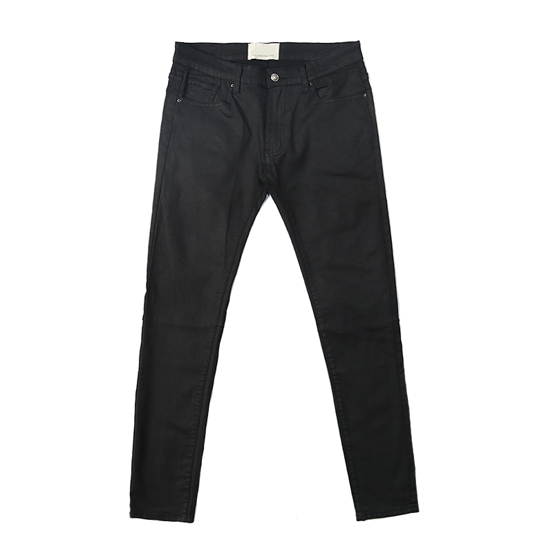 Title 3, Jeans a stiletto elasticizzati slim fit neri ce...