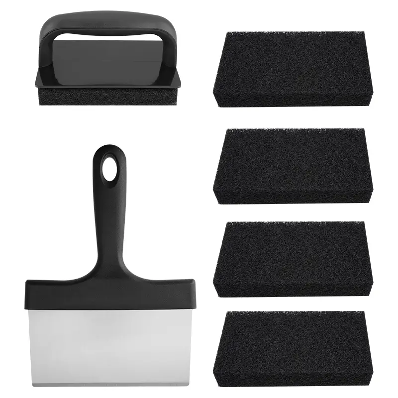 Teppanyaki Scouring Pad Nylon Cloth Set
