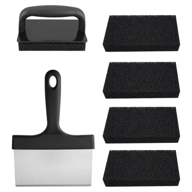 Teppanyaki Scouring Pad Nylon Cloth Set 7 Piece Set - Shop at LoveMi