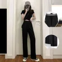 Trousers Elastic Black