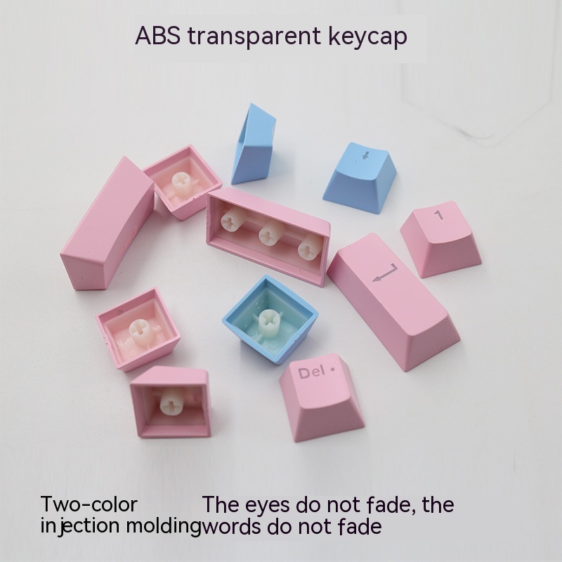 Title 3, ABS Transparent Keycap Two-color 980K Closed Mouth