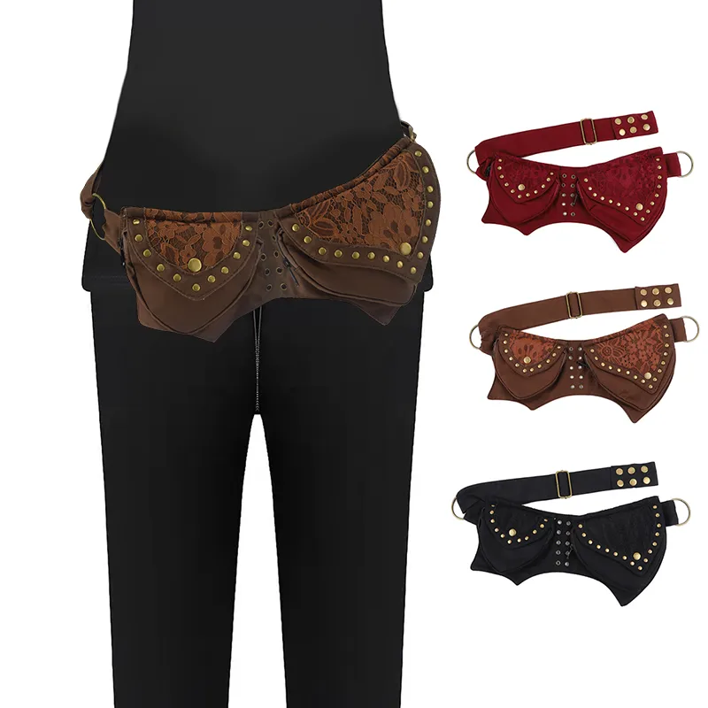 Vintage Waist Chest Bags Women Crossbody Bag Waistpack Outdoor