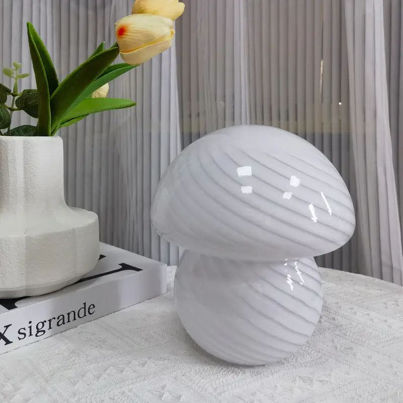 American Dimmable Glass Stripe Lamp