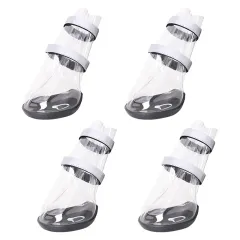 Waterproof Shoes For Pets Splash Proof Large Dogs - Black - View 1