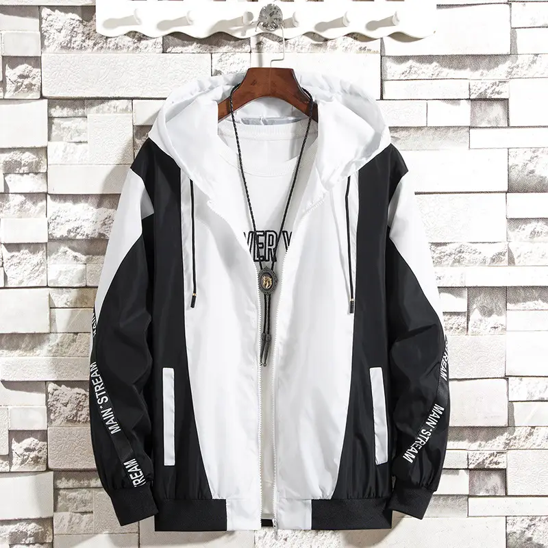 Korean Version Of The Trend Handsome Jacket Men's Spring And Autumn Casual Clothes