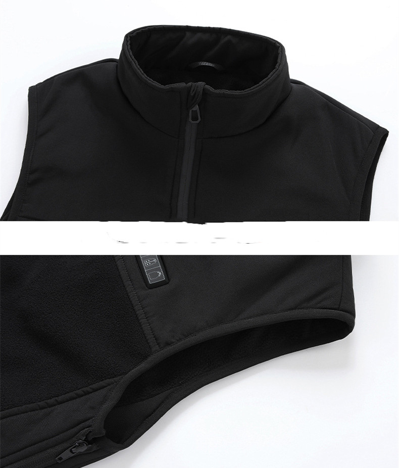 Title 10, USB Elektrisch Fleece Smart Vest met constante ...