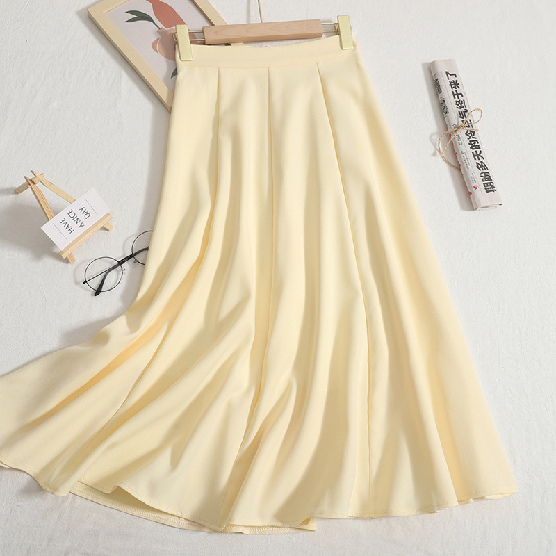 High Waist Pleated Skirt Suit Two Piece Suit