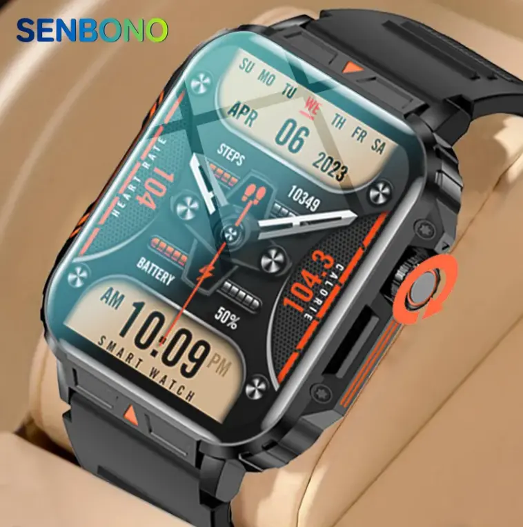 L81 Outdoor Sports Square Smartwatch Answer Call