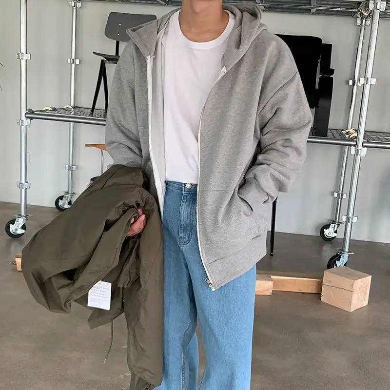 Simple Casual Versatile Zip Coat