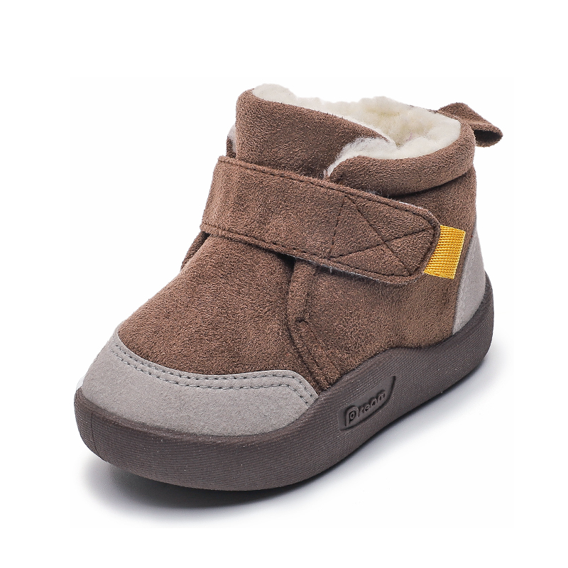 Winter Plus Velvet Toddler Boys Soft-soled Non-slip Cotton Shoes — foto 5