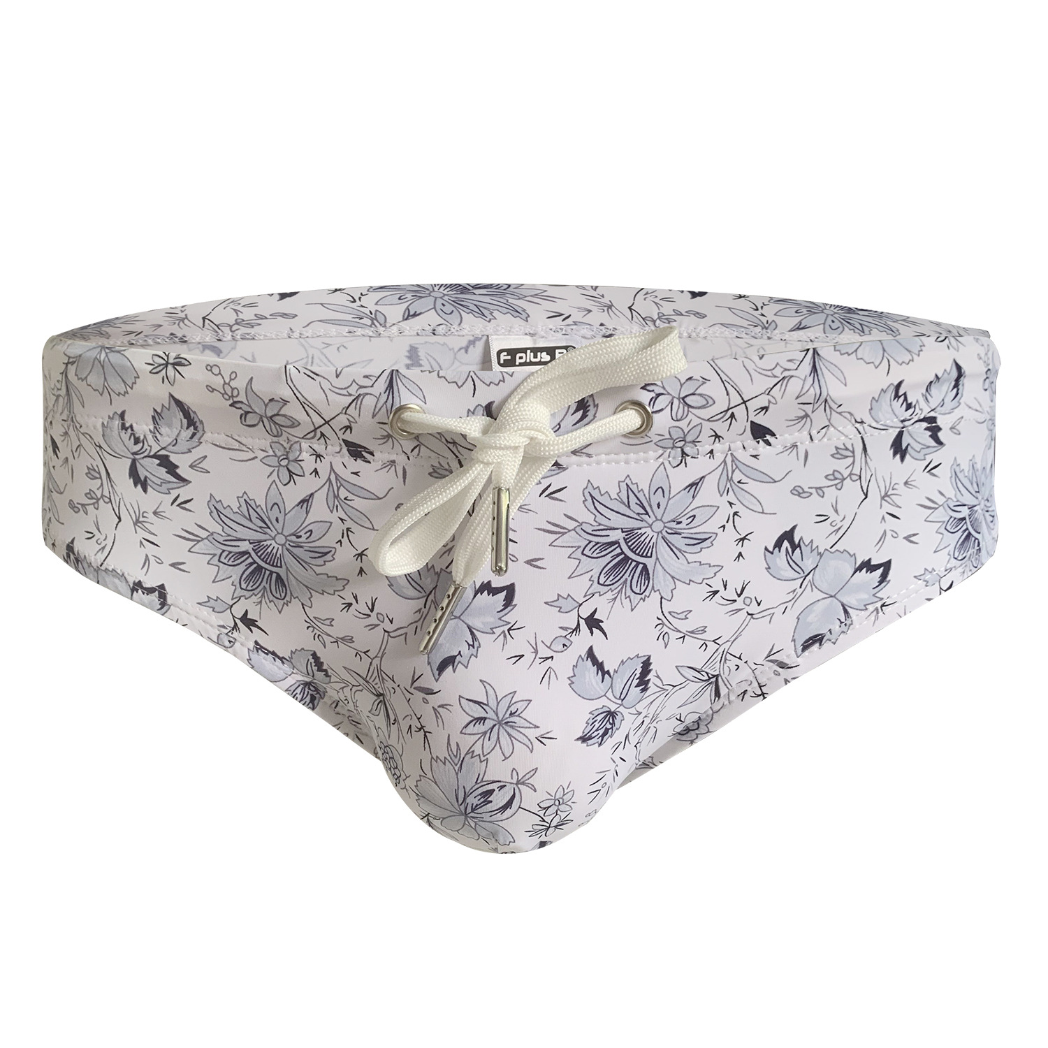 Men's Polyamide Printed Swimming Briefs