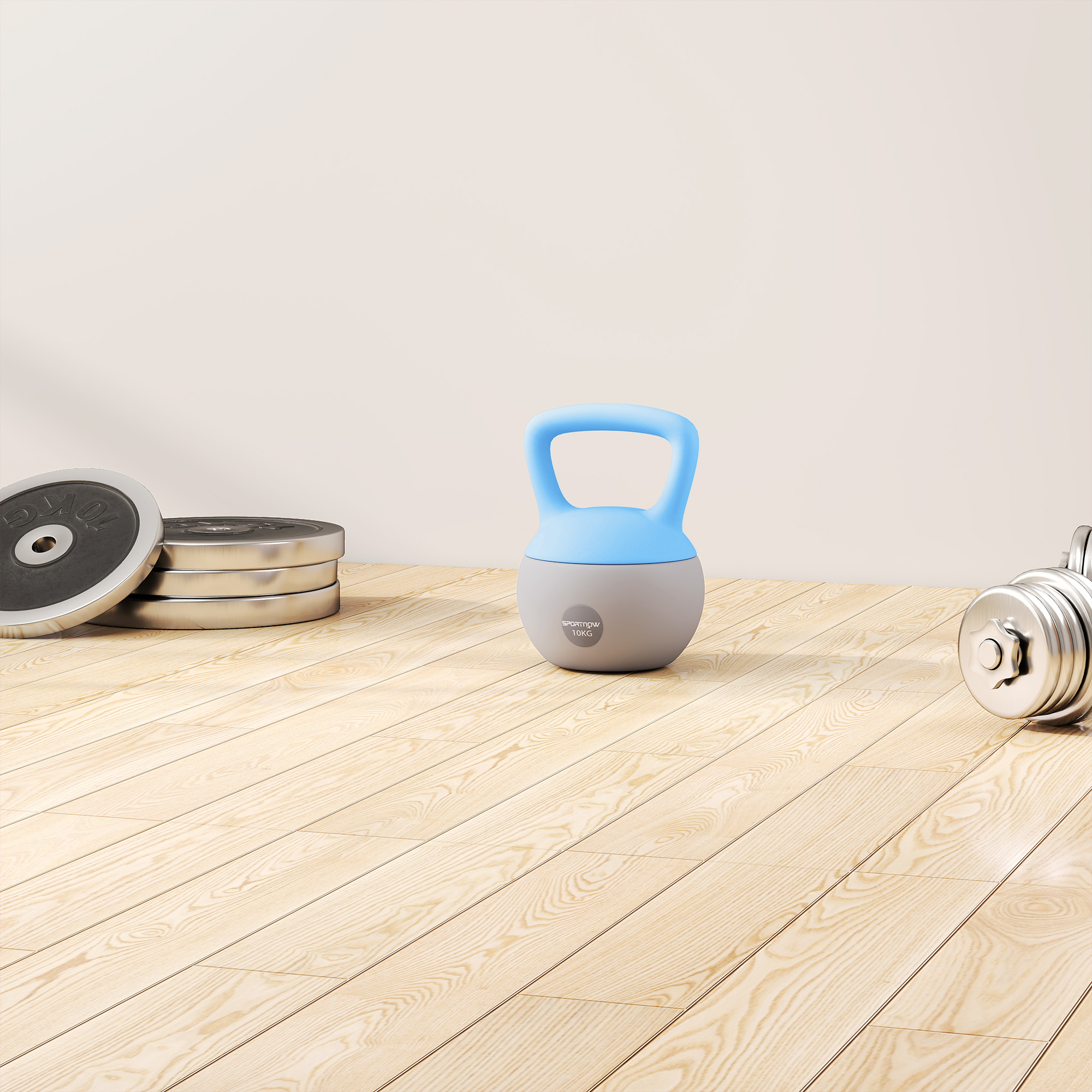 10Kg Soft Kettlebell With Anti Slip Handle, Suitable For Home Gym — image 3