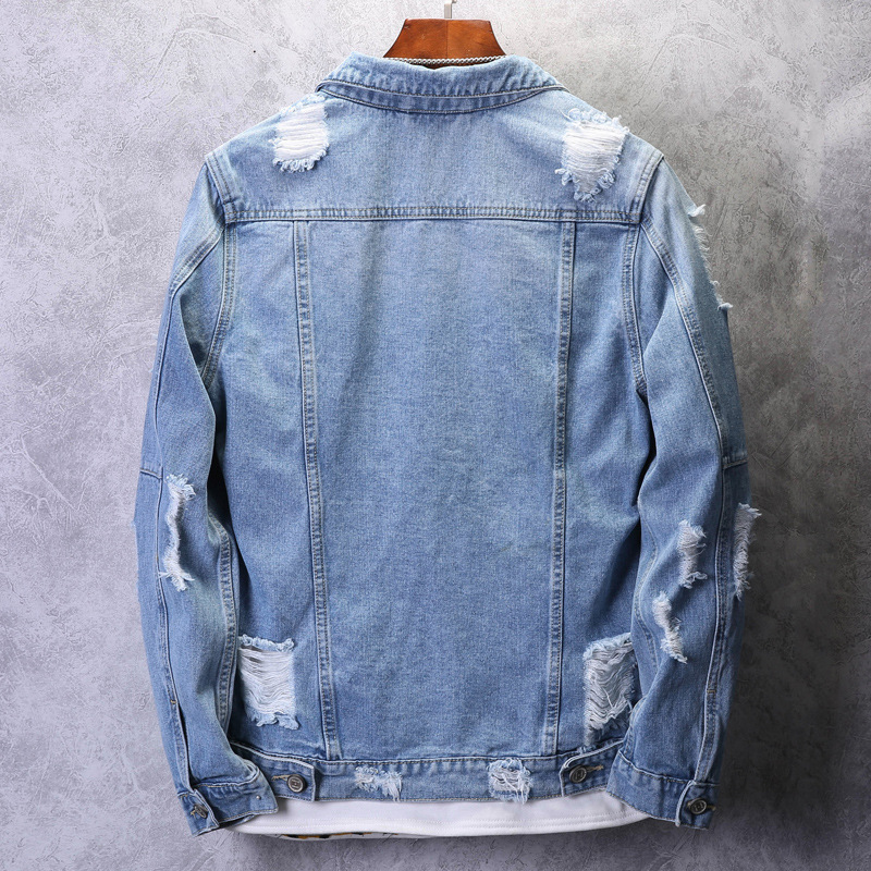 Title 6, Casual gescheurd denim jack