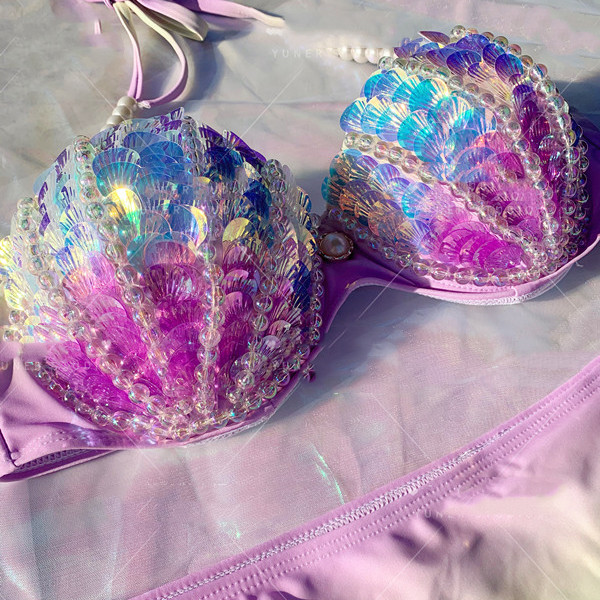 Ladies Fashion Show Spa Resort Split Swimsuit