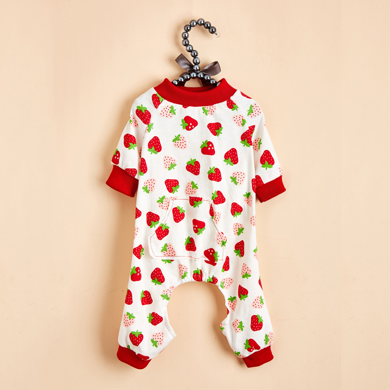 Strawberry pajamas