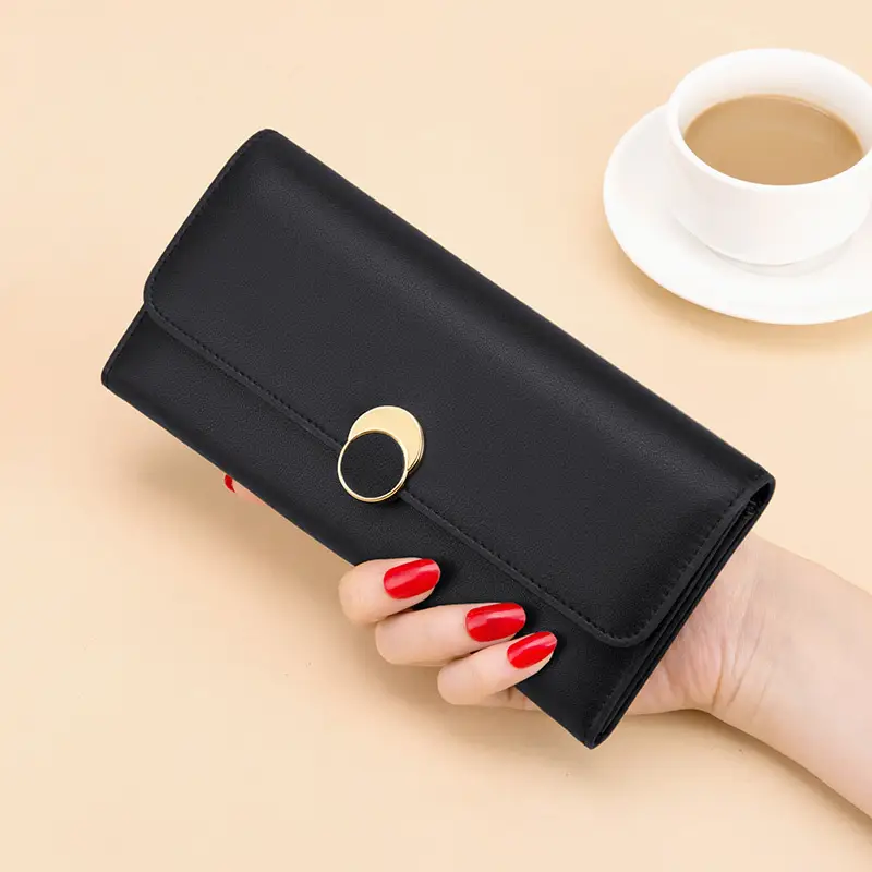 Women's Wallet Long Genuine Leather Large Capacity